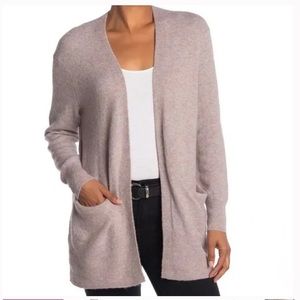 Madewell Cozy Walker Cardigan in Heather Boysenberry M